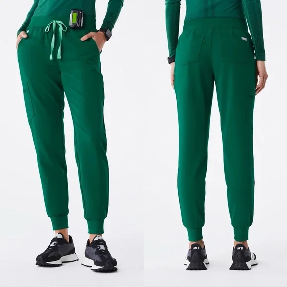 Figs Joggers - Hunter Green - Picture 1 of 8